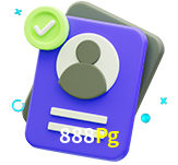 Tornar-se um membro do 888Pg é muito simples